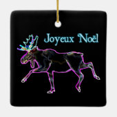 Joyeux Noё l - Electric Moose Keramikornament (Rückseite)