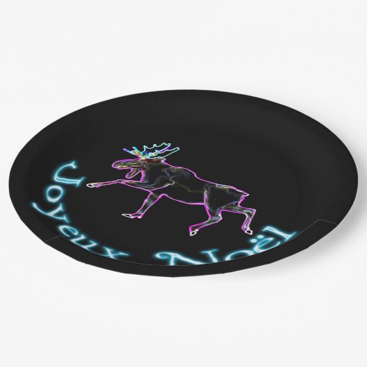 Joyeux Noё l - Electric Moose Pappteller (Schrägansicht)