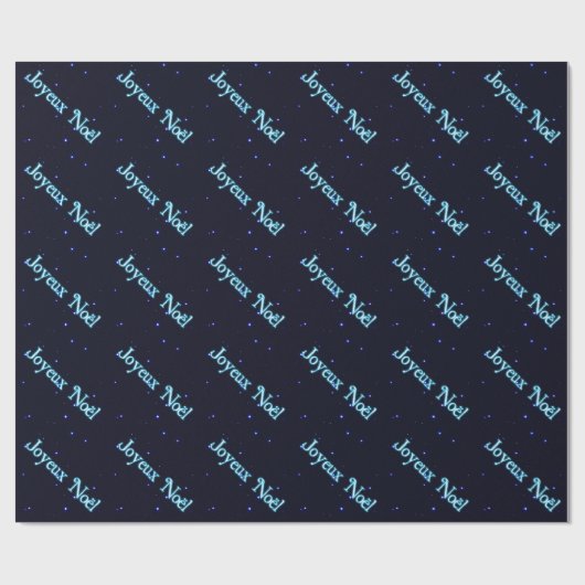 Joyeux Noё l - Frohe Weihnachten Geschenkpapier (Flach)
