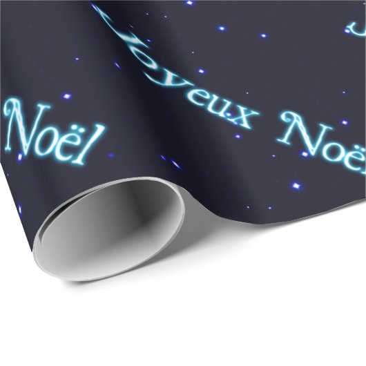 Joyeux Noё l - Frohe Weihnachten Geschenkpapier (Rolleneckpunkt)