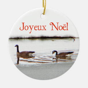 Joyeux Noё l - Honkers - Kanada - Geese Keramikornament