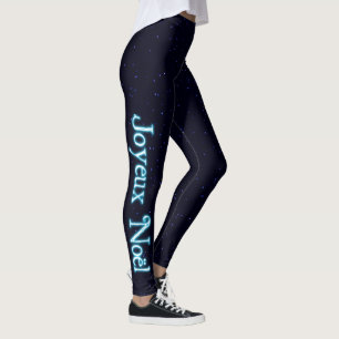 Joyeux Noё l on Stars Leggings