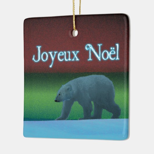 Joyeux Noё l - Polar Lights Polar Bear Keramikornament (Links)