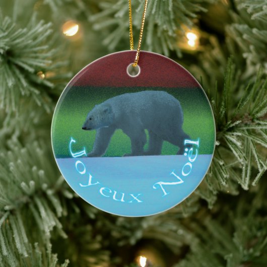 Joyeux Noё l - Polar Lights Polar Bear Keramikornament (Baum)