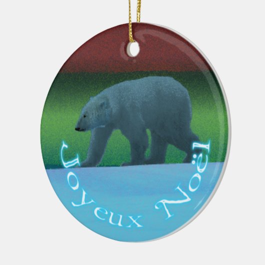 Joyeux Noё l - Polar Lights Polar Bear Keramikornament (Links)