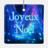 Joyeux Noё l - Qaanaq - Nordlichter Keramikornament (Rückseite)