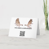 Joyeux Noё l - Ringed Siegel Feiertagskarte (Rückseite)