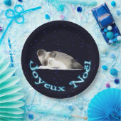 Joyeux Noё l - Ringed Siegel Pappteller (Party)