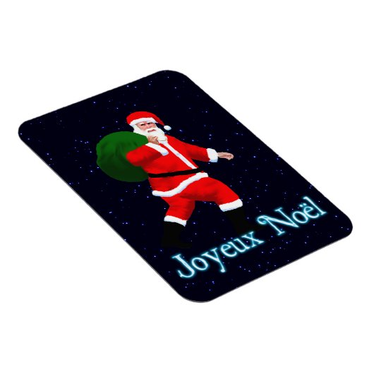 Joyeux Noё l - Santa Claus Magnet (Rechte Seite)