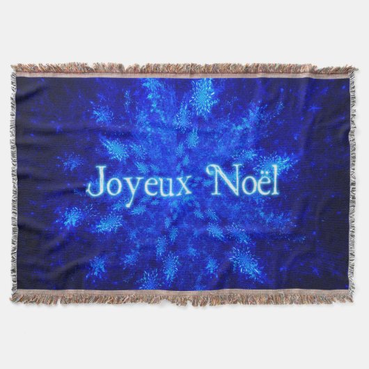 Joyeux Noё l - Snowburst Decke (Vorderseite)