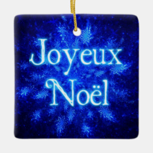 Joyeux Noё l - Snowburst Keramikornament