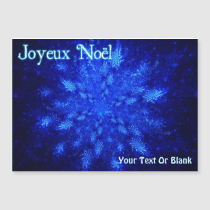 Joyeux Noё l - Snowburst Magnetkarte