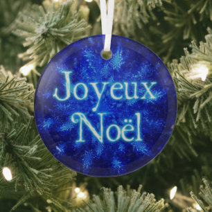 Joyeux Noё l - Snowburst Ornament Aus Glas