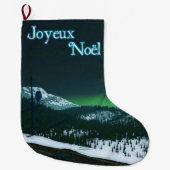 Joyeux Noё l - Stille Nacht Großer Weihnachtsstrumpf (Vorderseite)
