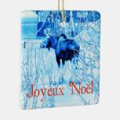 Joyeux Noё l - Urban Moose Keramikornament (Rechts)