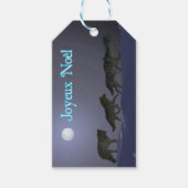 Joyeux Noё l - Wolf Pack Geschenkanhänger (Vorderseite)
