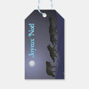 Joyeux Noё l - Wolf Pack Geschenkanhänger