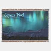 Joyeux Noё l'Aurora Borealis Decke (Vorderseite)