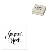 Joyeux Noël Brush Calligrafie Gummistempel (Stempel)