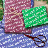 Joyeux Noël Christmas Geschenkpapier Set