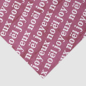 Joyeux Noël Christmas Seidenpapier (Detail)