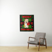 Joyeux Noël Corgmas Corgi Dog Wandteppich (Beispiel)