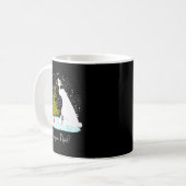 Joyeux Noël - Cute Lar Bear Penguin Christmas  Kaffeetasse (Vorderseite Links)