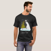 Joyeux Noël - Cute Lar Bear Penguin Christmas T-Shirt (Vorne ganz)