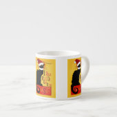 Joyeux Noël Du Chat Noir Espressotasse (Vorderseite Rechts)