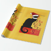 Joyeux Noël Du Chat Noir Geschenkpapier (Ungerollt)