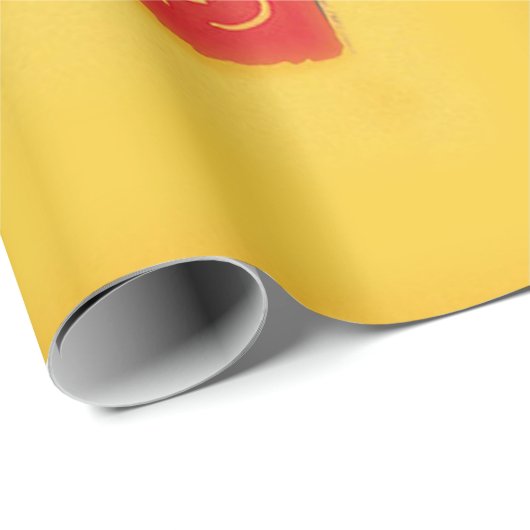 Joyeux Noël Du Chat Noir Geschenkpapier (Rolleneckpunkt)