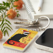 Joyeux Noël Du Chat Noir Schlüsselanhänger (Vorderseite rechts)