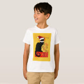 Joyeux Noël Du Chat Noir T-Shirt (Vorne ganz)