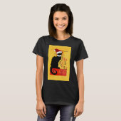 Joyeux Noël Du Chat Noir T-Shirt (Vorne ganz)
