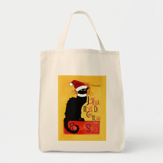 Joyeux Noël Du Chat Noir Tragetasche (Vorne)