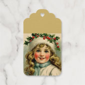 Joyeux Noël Foil Gift Tag Geschenkanhänger (Rückseite)