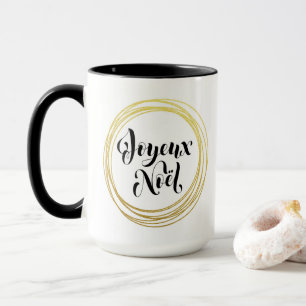 Joyeux Noël - Französische Weihnachtskaffee-Tass Tasse