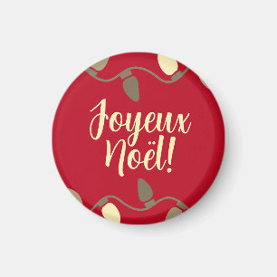 Joyeux noël French Christmas Magnet