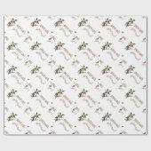 Joyeux Noël Geschenkpapier (Flach)