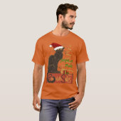 Joyeux Noel Le Chat Noir Christmas Spoof T-Shirt (Vorne ganz)