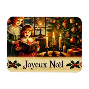 Joyeux Noël - nostalgisch Magnet