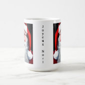 Joyeux Noël Santa Claus Kaffeetasse (Mittel)