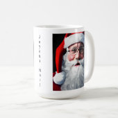 Joyeux Noël Santa Claus Kaffeetasse (VorderseiteRechts)