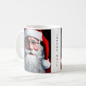 Joyeux Noël Santa Claus Kaffeetasse (Vorderseite Links)