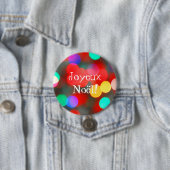 Joyeux Noël Tanzen beleuchtet Knopf Button (Beispiel)