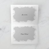 Joyeux Noël Template Feiertagskarte (Innenseite)