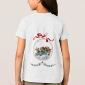 joyeux Noël Tri-Blend Shirt (Rückseite)