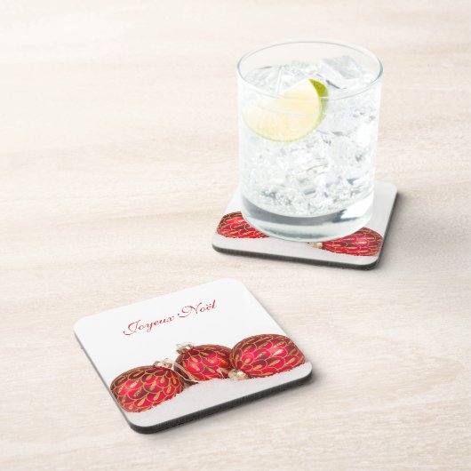 Joyeux Noël Untersetzer (Rechte Seite)