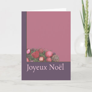 Joyeux Noël - Weihnachten in Frankreich - Carte de