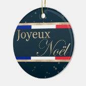 Joyeux Noël - Weihnachtsfeier Keramik Ornament (Links)